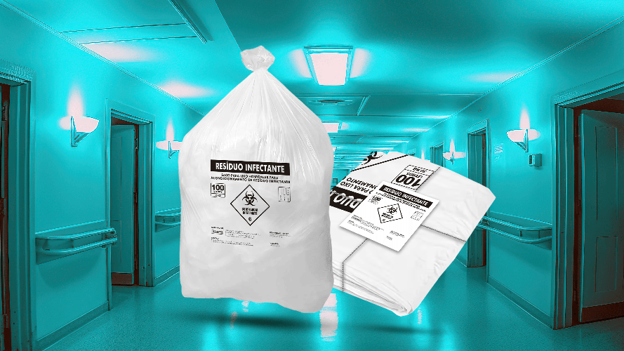 Saco de lixo Hospitalar!