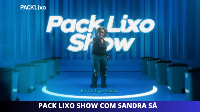 Sandra Sá estreia nova campanha para Pack-Lixo